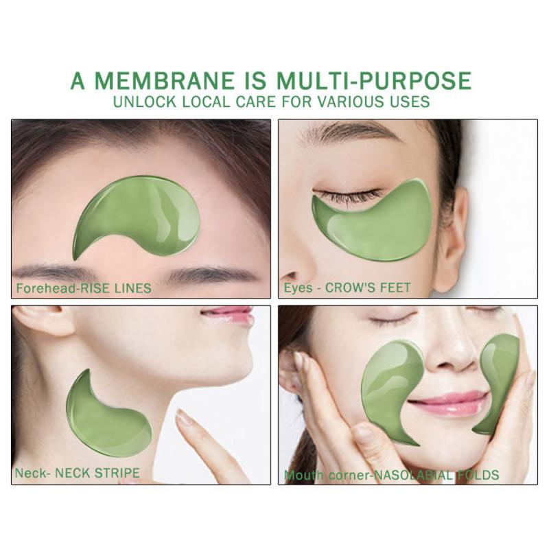 Green Seaweed Hydrating Eye Mask – 60 Pcs Deep Repair & Anti-Puffiness Patches