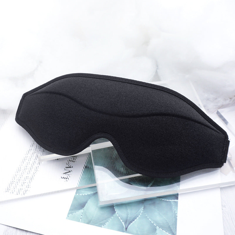 3D Cloud-Soft Sleep Mask – High-Rebound Memory Foam Blackout Shield
