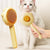 Ranova™ Magic Pet Grooming Comb: 3-in-1 Massage & Hair Removal Brush for Cats & Dogs