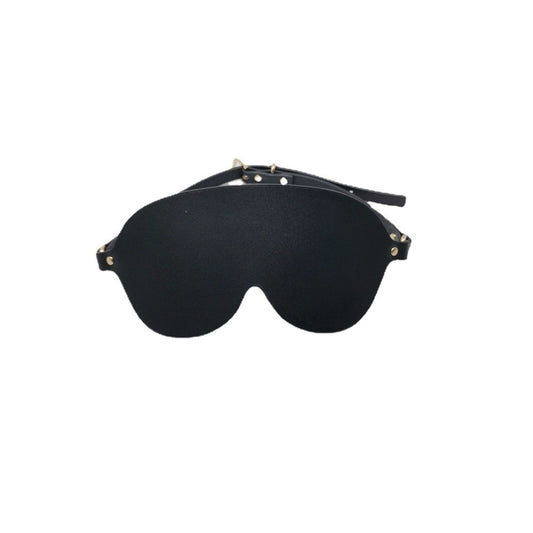 Premium Leather Privacy Sleep Mask – 100% Light Blocking & Comfort Fit