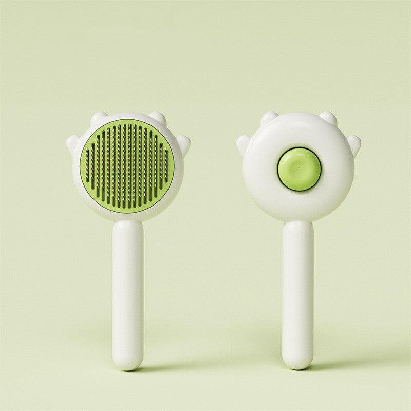 Ranova™ Magic Pet Grooming Comb: 3-in-1 Massage & Hair Removal Brush for Cats & Dogs