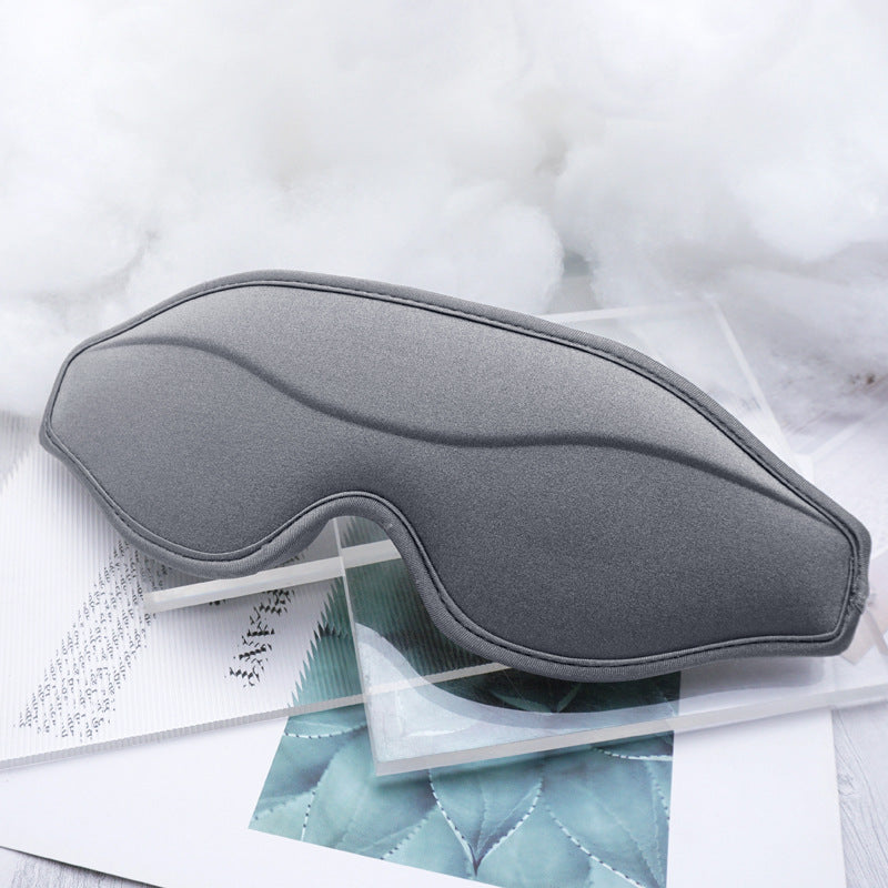 3D Cloud-Soft Sleep Mask – High-Rebound Memory Foam Blackout Shield