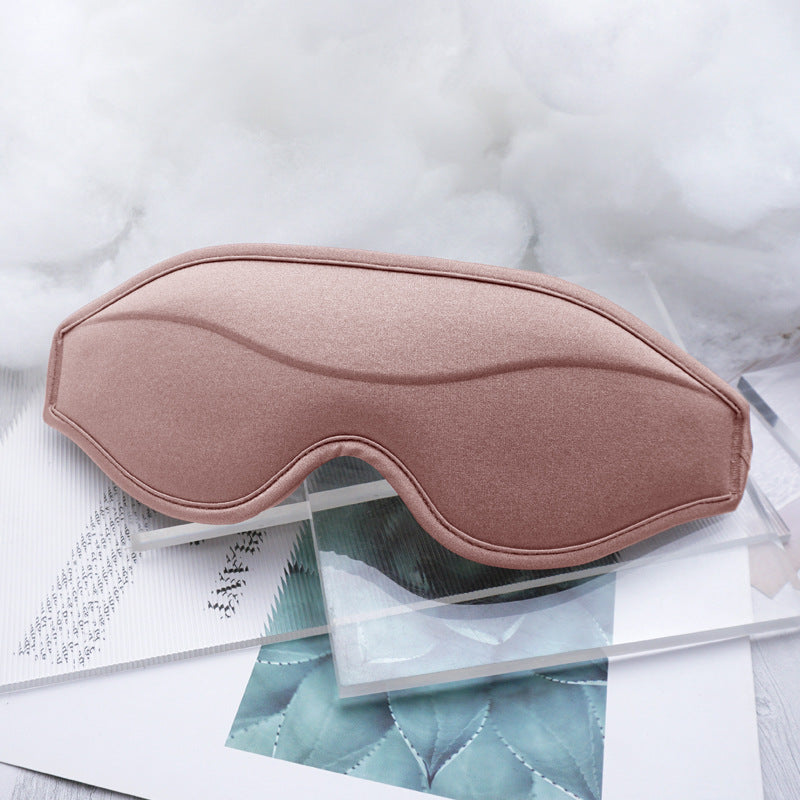 3D Cloud-Soft Sleep Mask – High-Rebound Memory Foam Blackout Shield